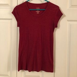 No Boundaries Burgundy T-shirt